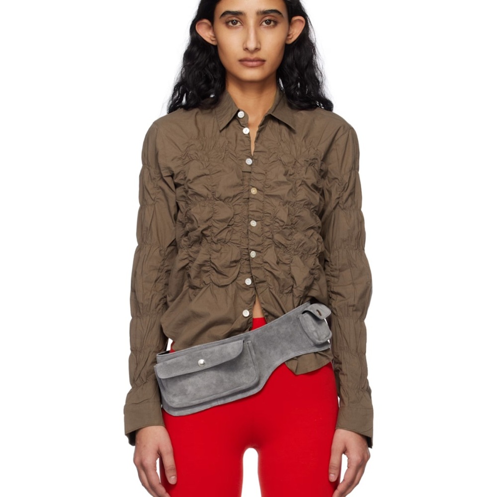 Gimaguas Chocolate Satin Shirt